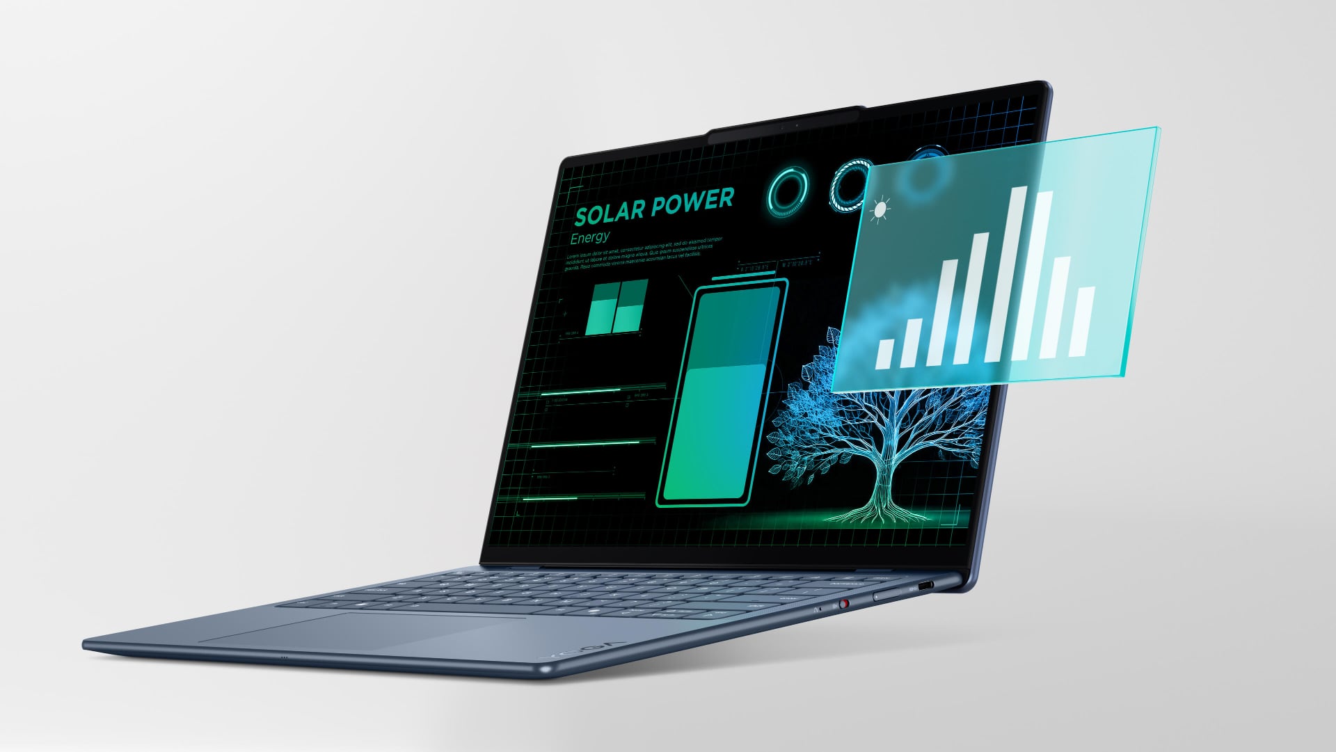 Yoga Solar PC i aktion Yoga Solar PC i aktion